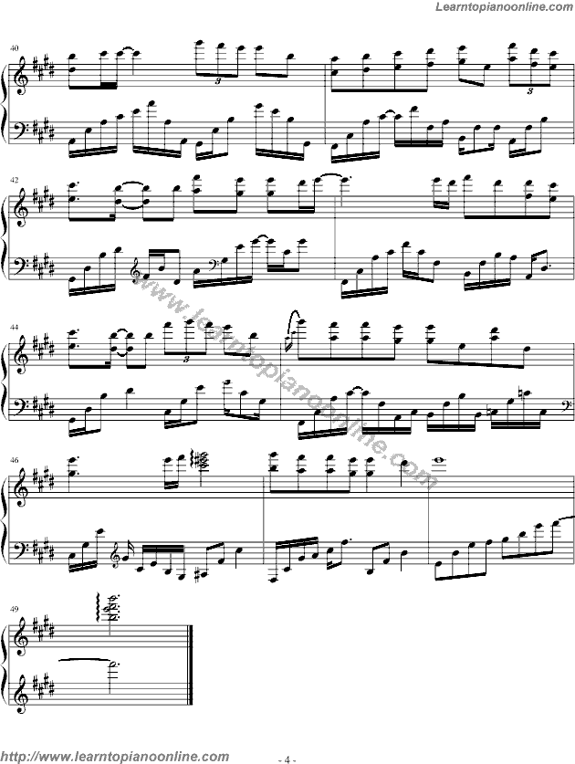 Piano Solo by Yiruma Piano Sheet Music Free