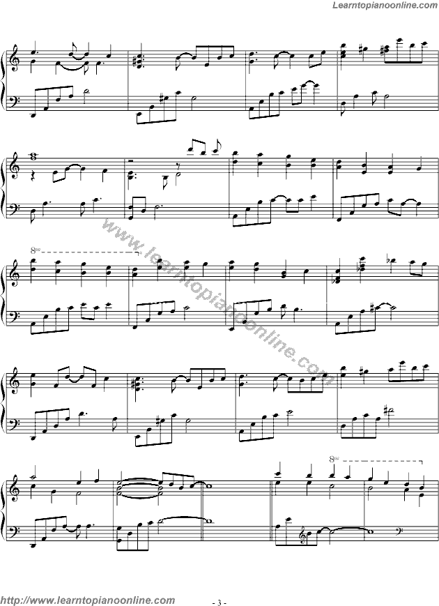 The Scenery Begins by Yiruma Piano Sheet Music Free