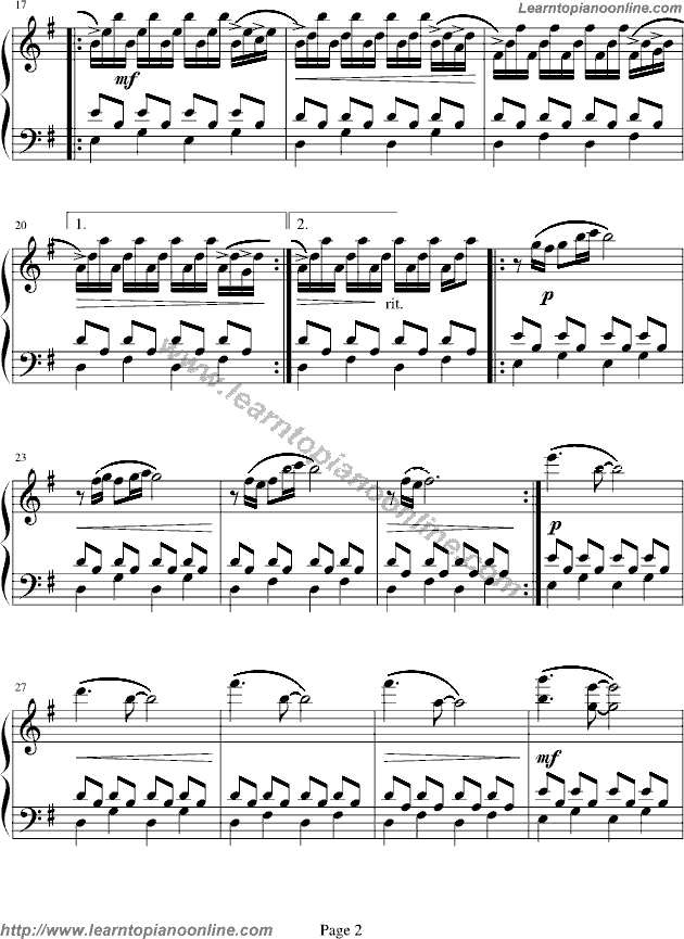 Comptine D'un Autre Ete-L'Apres Midi by Yann Tiersen Piano Sheet Music Free