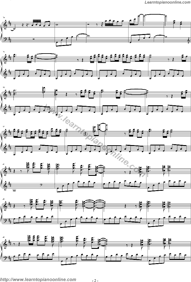 Nostalgia by Yanni Piano Sheet Music Free