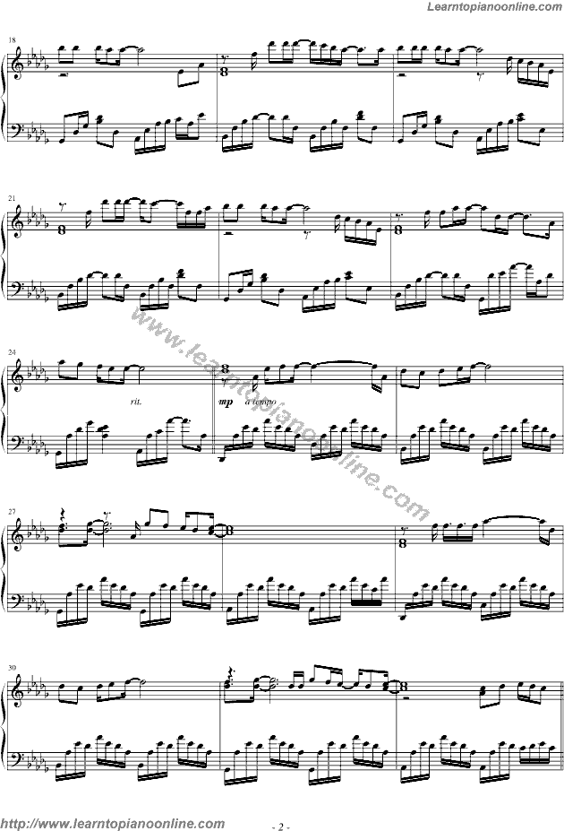 Should It Matter by Sissel Kyrkjebo Piano Sheet Music Free