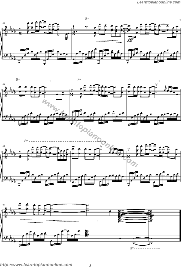 Should It Matter by Sissel Kyrkjebo Piano Sheet Music Free