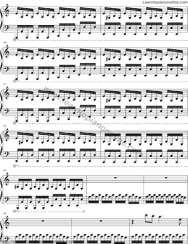  Piano Sheet Music Free