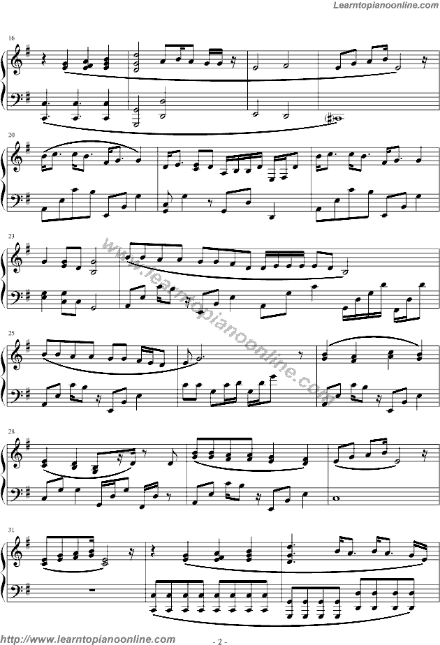 Safe and sound by Taylor Swift Free Piano Sheet Music