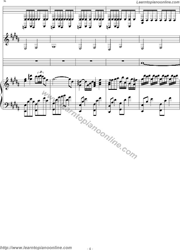 Flower Dance by DJ Okawari Free Piano Sheet Music