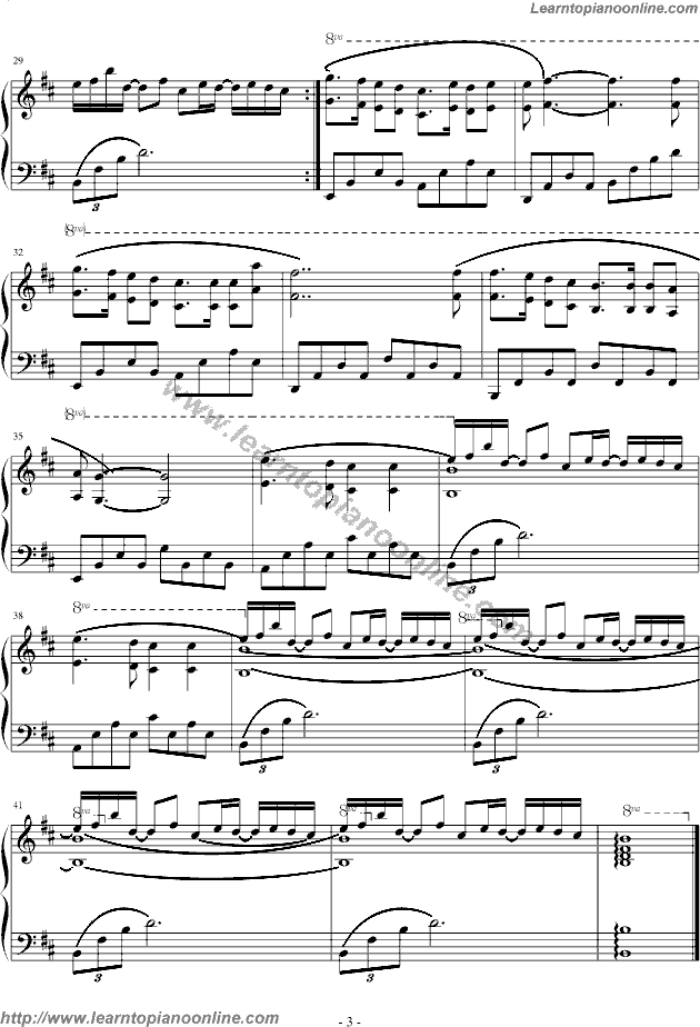 Casablanca by Bertie Higgins Free Piano Sheet Music