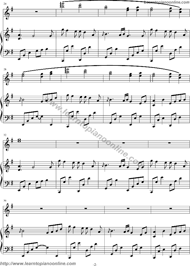 My soul by July Free Piano Sheet Music