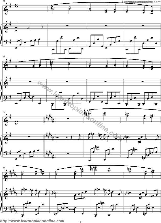 My soul by July Free Piano Sheet Music