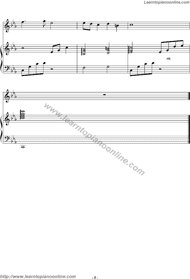 Innocent Laputa Castle in the Sky Theme by Joe Hisaishi Free Piano Sheet Music