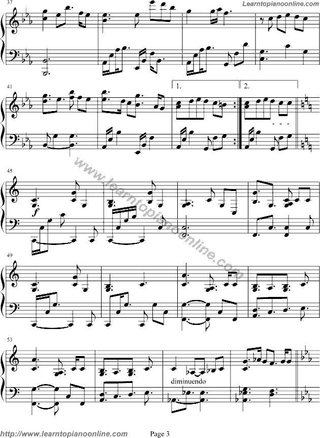 Only hope by Mandy Moore Piano Sheet Music Free