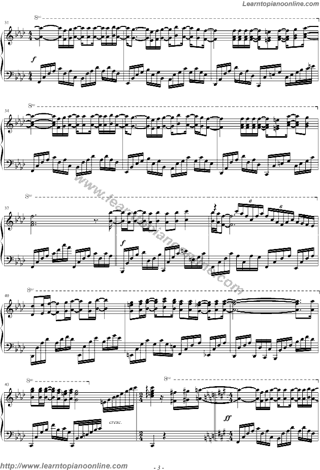 Soledad by Westlife Piano Sheet Music Free