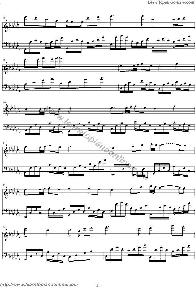 Good Night by Bandari Piano Sheet Music Free