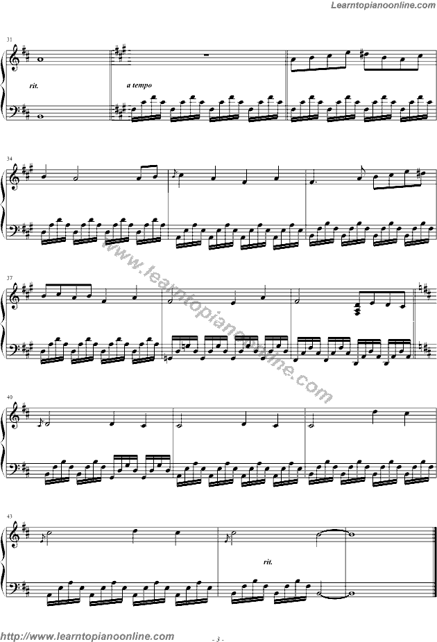 Sight by Lily Chou Free Piano Sheet Music