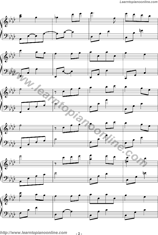 Childhood Memory by Bandari Free Piano Sheet Music