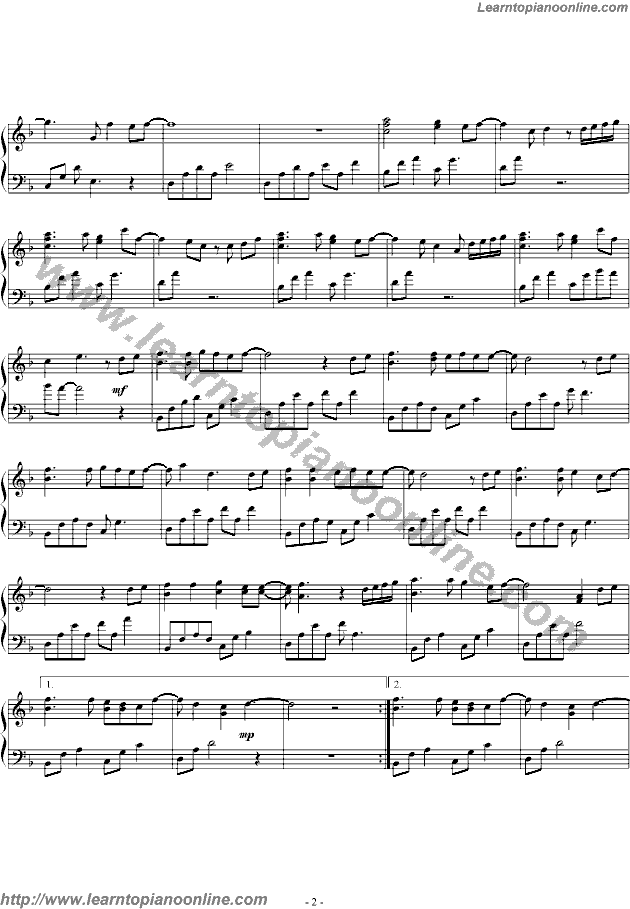 Haru Haru Day by Day(one day) by Big Bang Free Piano Sheet Music