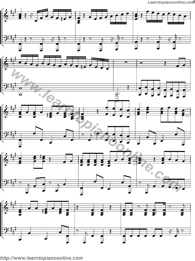 Cry Cry by T-ara Free Piano Sheet Music