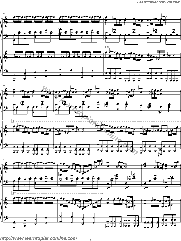 Fuego by Bond Free Piano Sheet Music