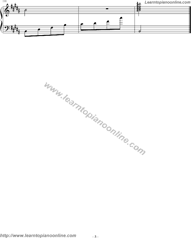 Sarang Ah Nae Ge Oh Gi Man Hae from Witch Yoo Hee by Ashily Free Piano Sheet Music