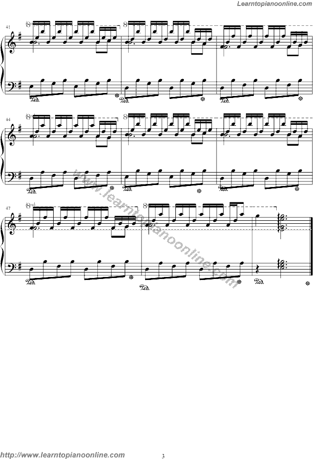 La Valse d'Amelie by Yann Tiersen Free Piano Sheet Music