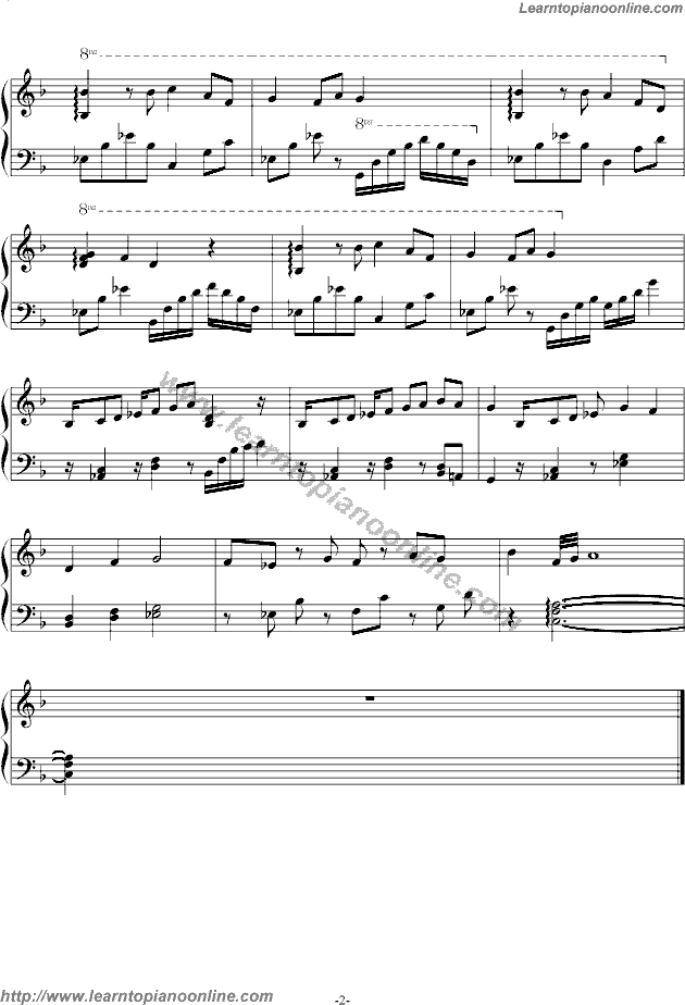 Any part of dream by Matsu Takako Piano Sheet Music Free