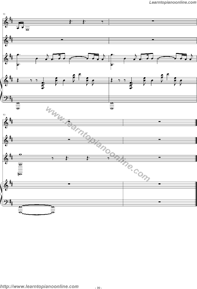 Bressanone by Matthew lien Free Piano Sheet Music