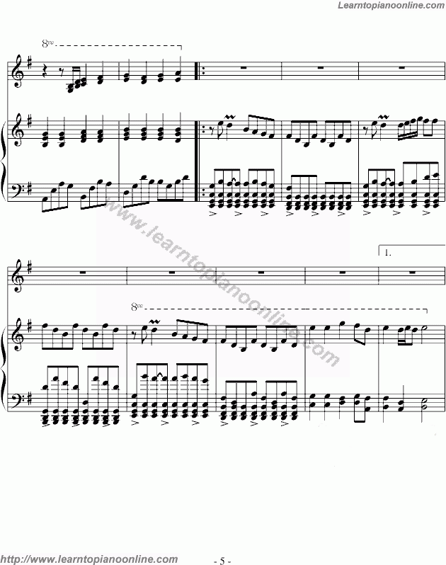 Animal Forest-Bluebird Story by DJ Okawari Free Piano Sheet Music Chords Tabs Notes Tutorial Score