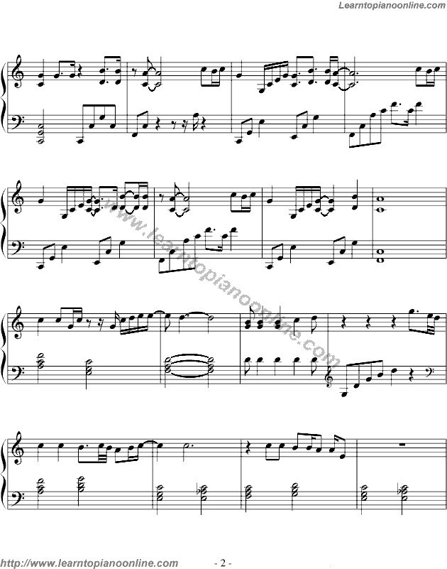 Imagine by The Beatles Free Piano Sheet Music Chords Tabs Notes Tutorial Score