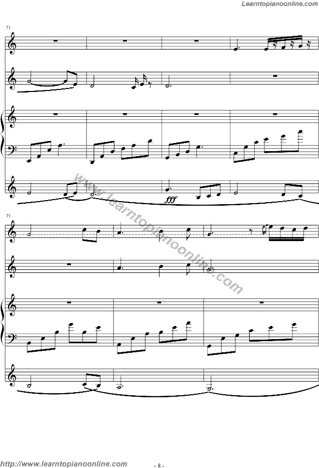 Bandari - Love Letter To You Free Piano Sheet Music Chords Tabs Notes Tutorial Score