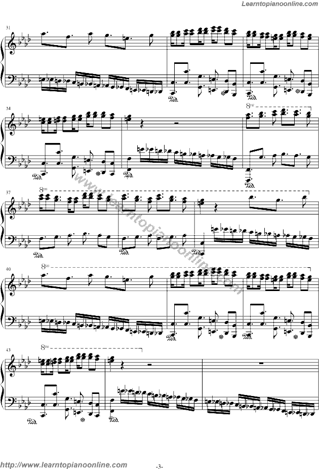 Maksim Mrvica - Tramuntana Free Piano Sheet Music Chords Tabs Notes Tutorial Score