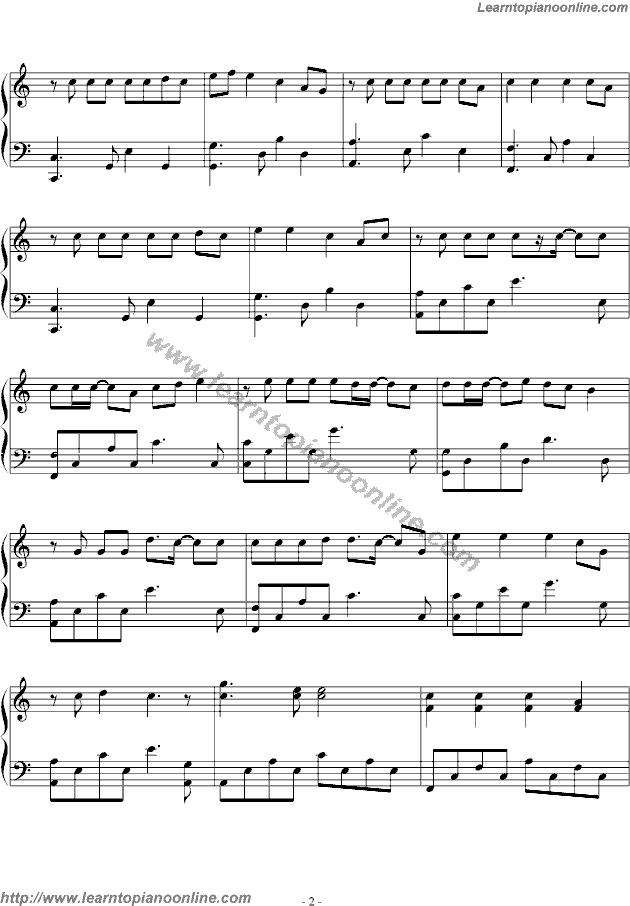 Taeyang - Wedding Dress Free Piano Sheet Music Chords Tabs Notes Tutorial Score