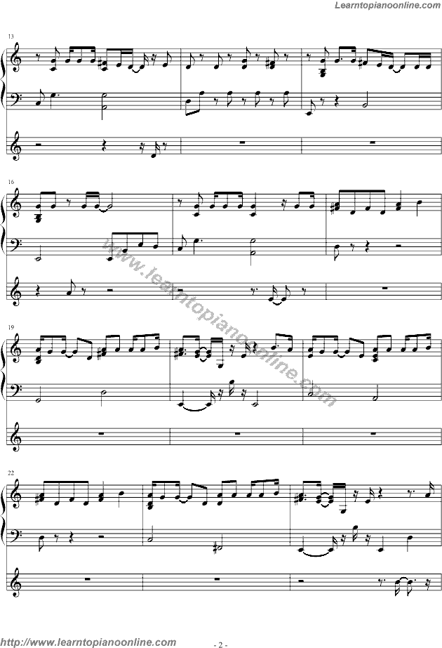 X Japan - Say Anything Piano Sheet Music Chords Tabs Notes Tutorial Score Free