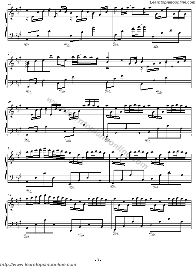 Yiruma - River Flows in You(version2) Piano Sheet Music Free