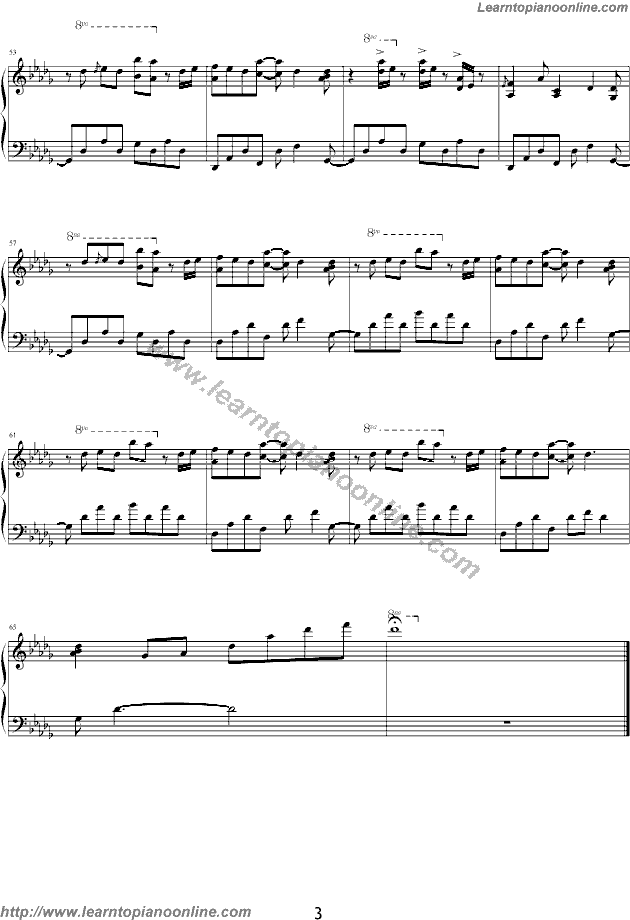 Yiruma - Maybe Piano Sheet Music Free