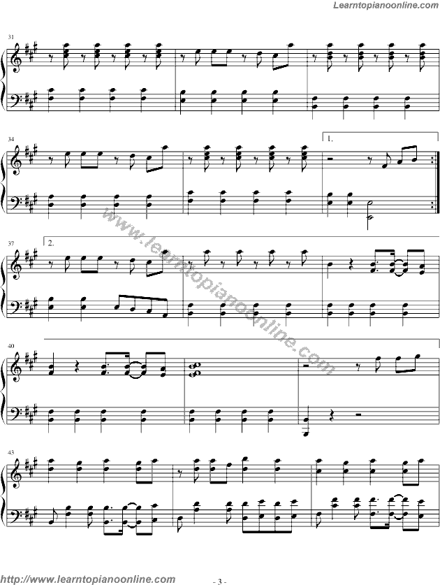 Girls' Generation/SNSD - Tell Me Your Wish (Genie) Piano Sheet Music Free